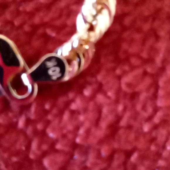 **SOLD SOLD** 10k YELLOW GOLD ROPE NECKLACE - Picture 3 of 8